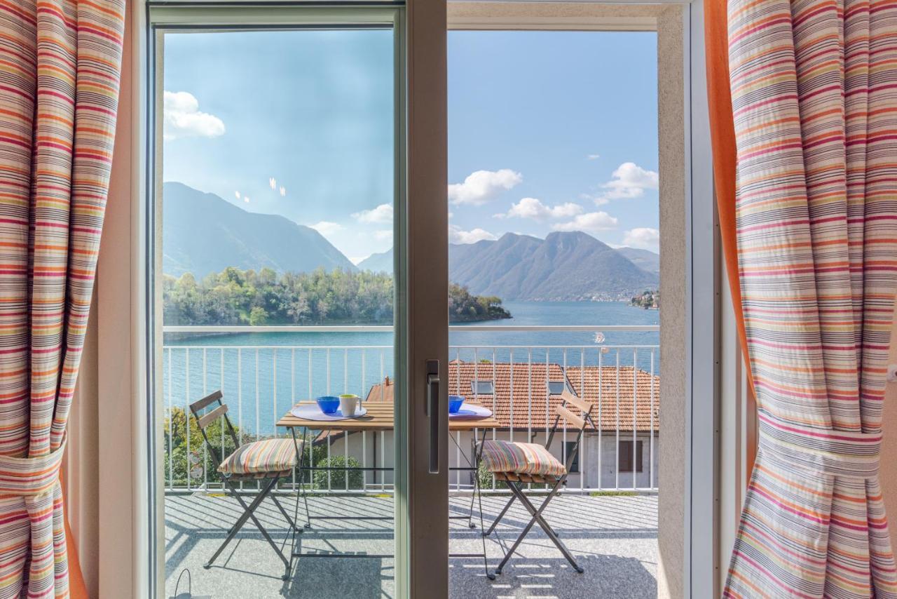 Lake Como Apartment With Balcony And Private Parking Ossuccio المظهر الخارجي الصورة